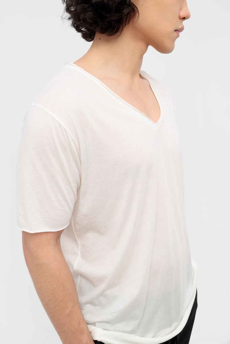 Thom Krom T Shirt M Ts Cream