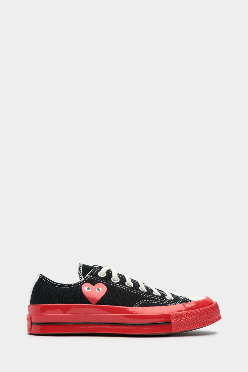 Comme des Garcons PLAY chuck 70 black red 7284230011 19690 Leform