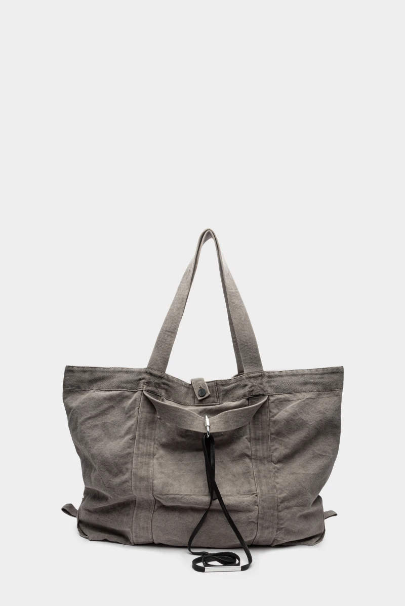 Сумка Boris Bidjan Saberi tote bag 2 carbon grey 9007232069