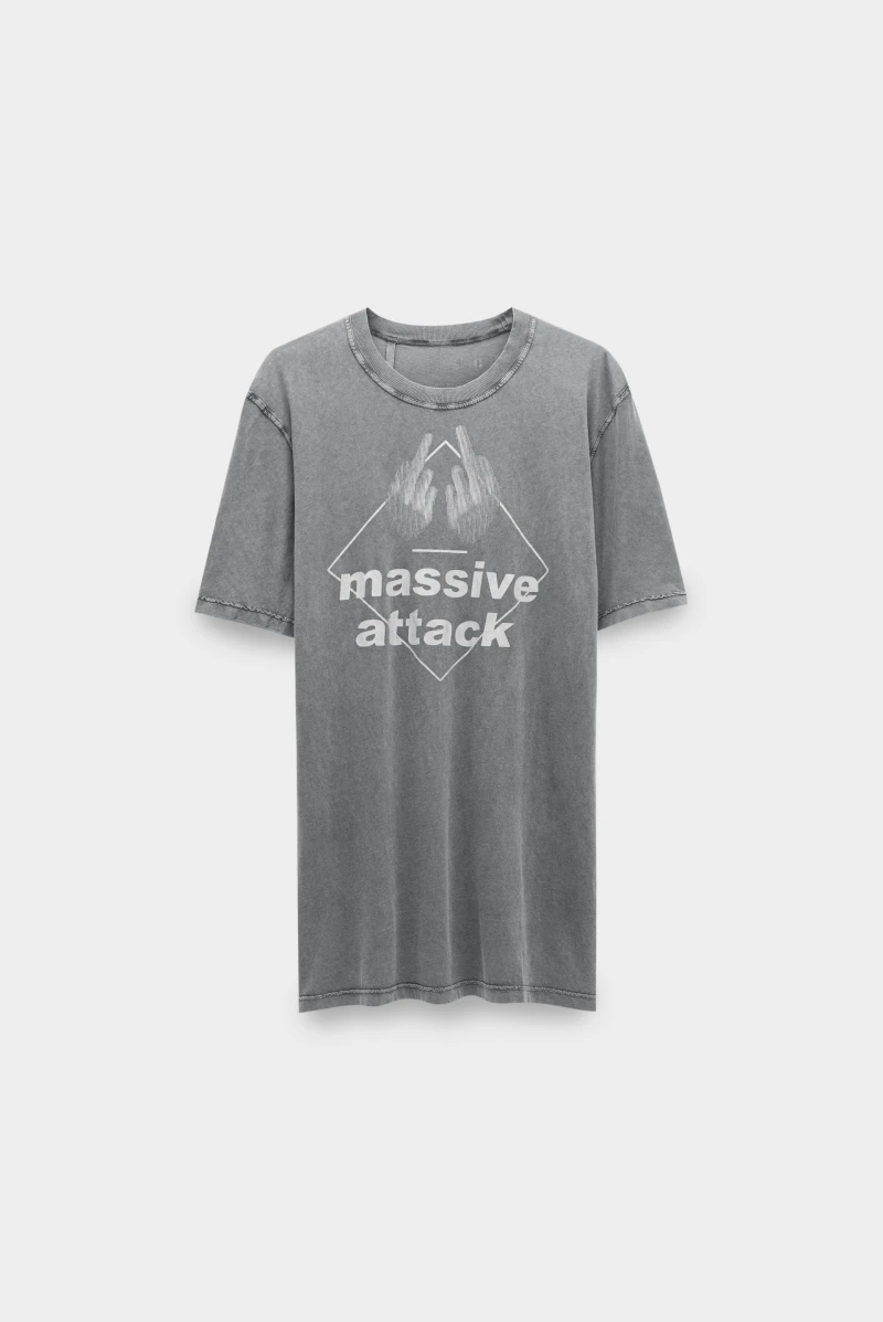 Футболка Boris Bidjan Saberi ts5 ma acid grey 9007232178 - купить