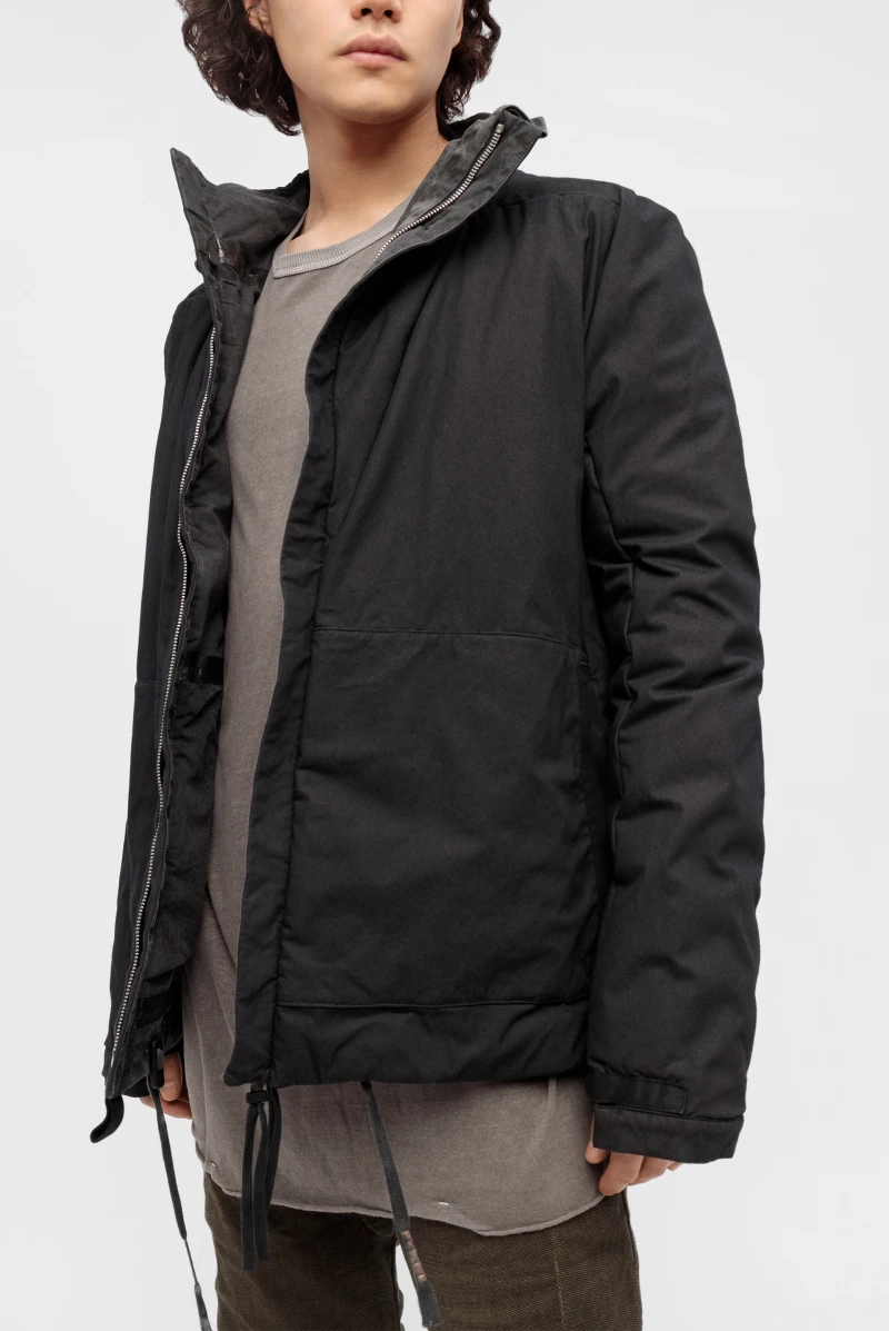 Куртка Boris Bidjan Saberi padded jacket 1. st dark grey