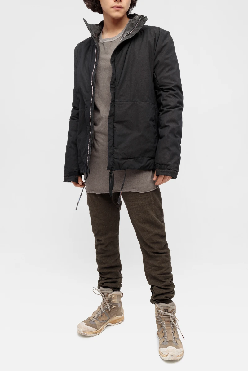 Куртка Boris Bidjan Saberi padded jacket 1. st dark grey