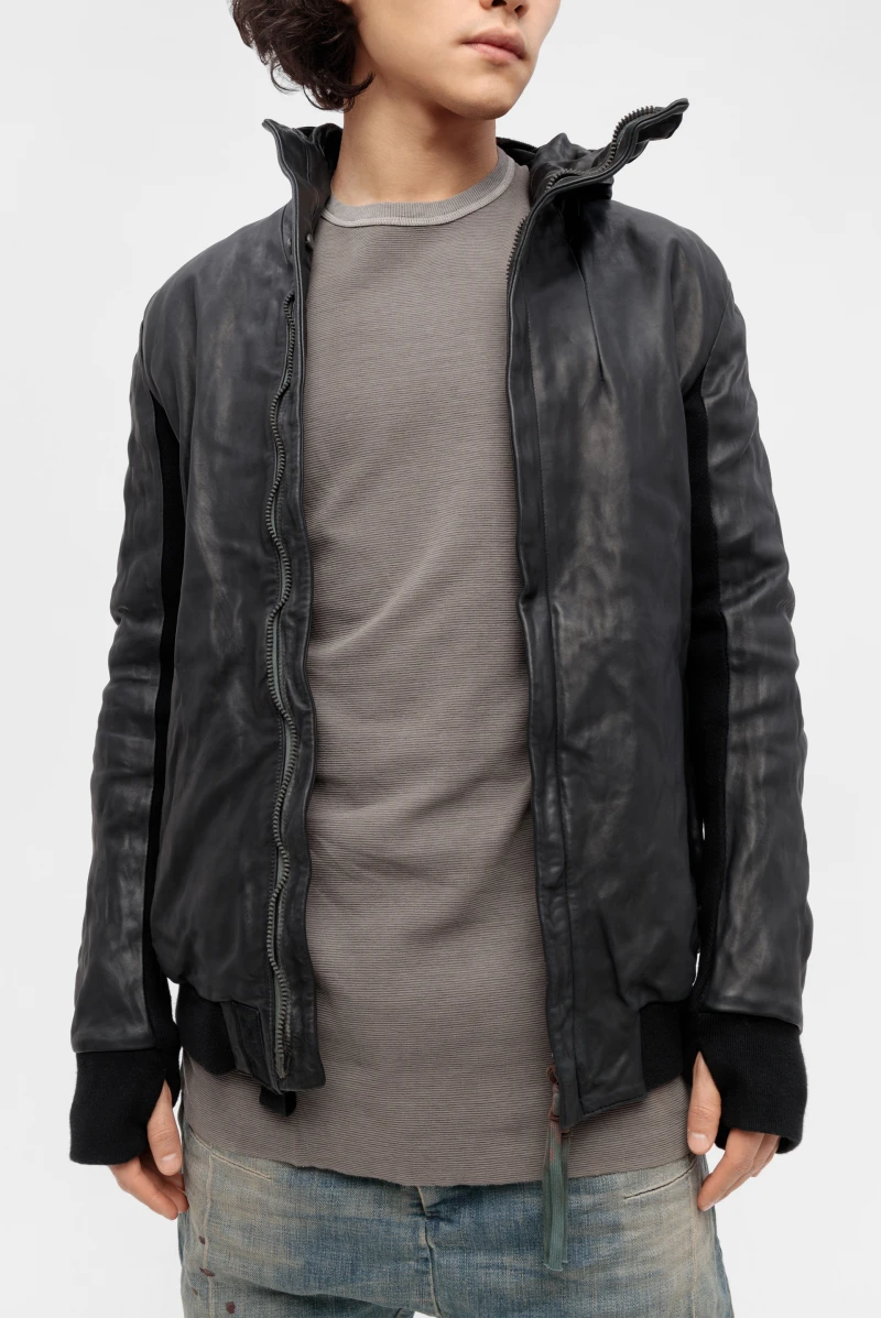 Куртка Boris Bidjan Saberi zipper 22.1 black 9007241252 - купить в