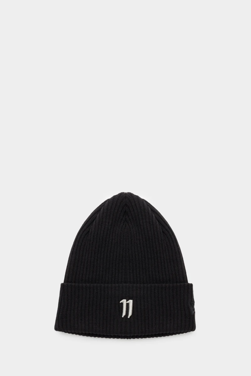 Шапка Boris Bidjan Saberi st beanie1 11xne black-light grey