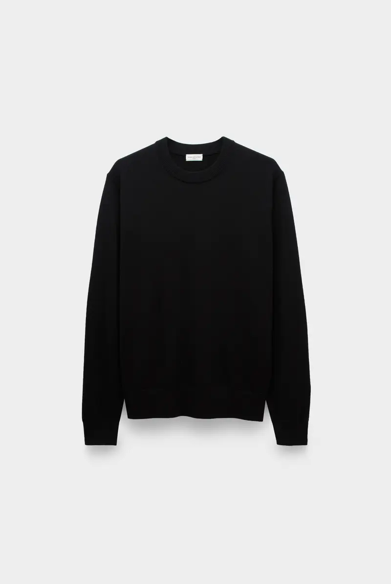 Dries Van Noten muchi 9700 m.k.sweater black 9019242048 68190 Leform