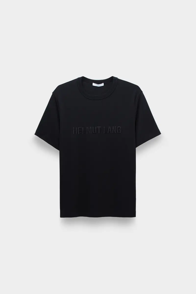 Футболка Helmut Lang logo os tee.hvy ever black 9033242023