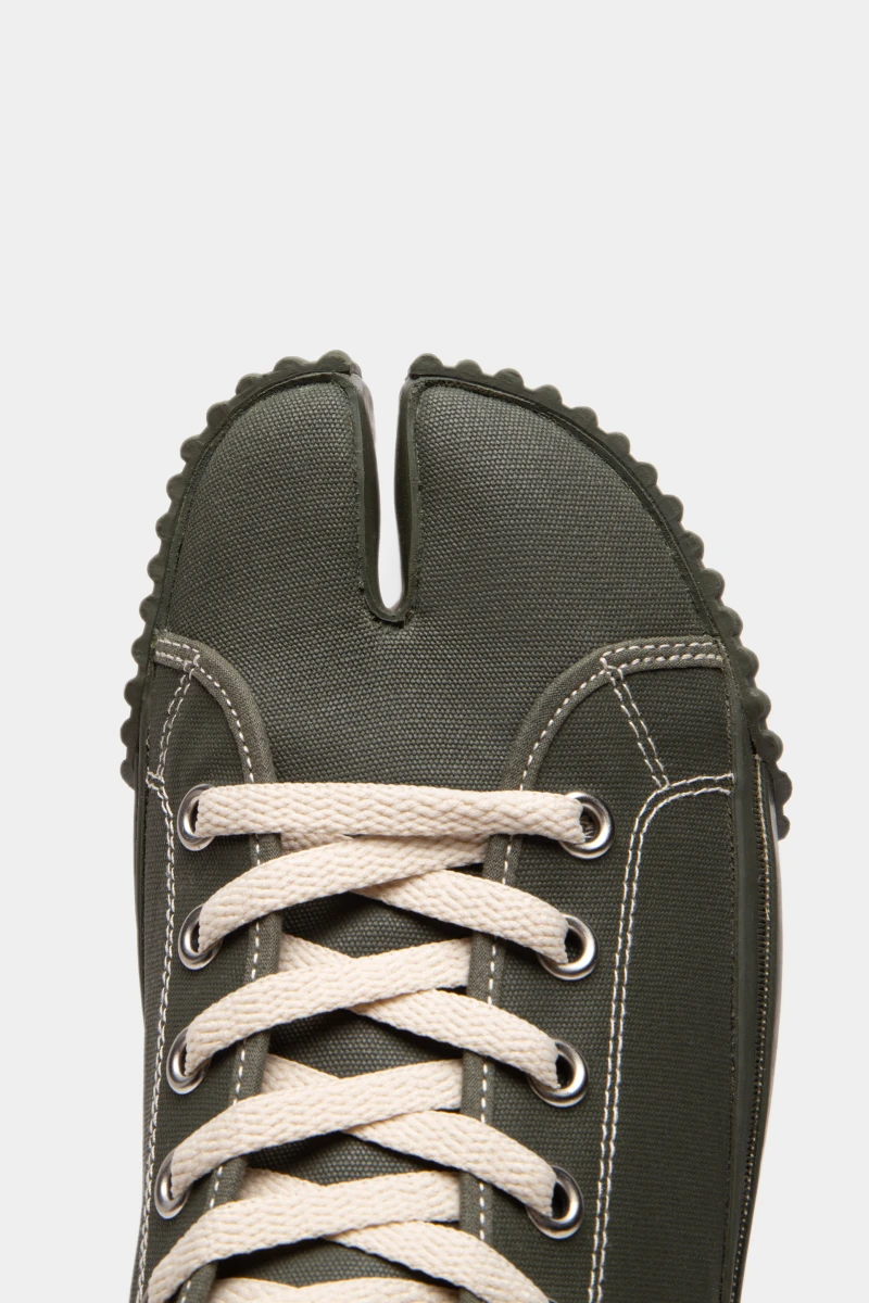 Кеды Maison Margiela tabi high top dark green 9050222073 - купить в ...