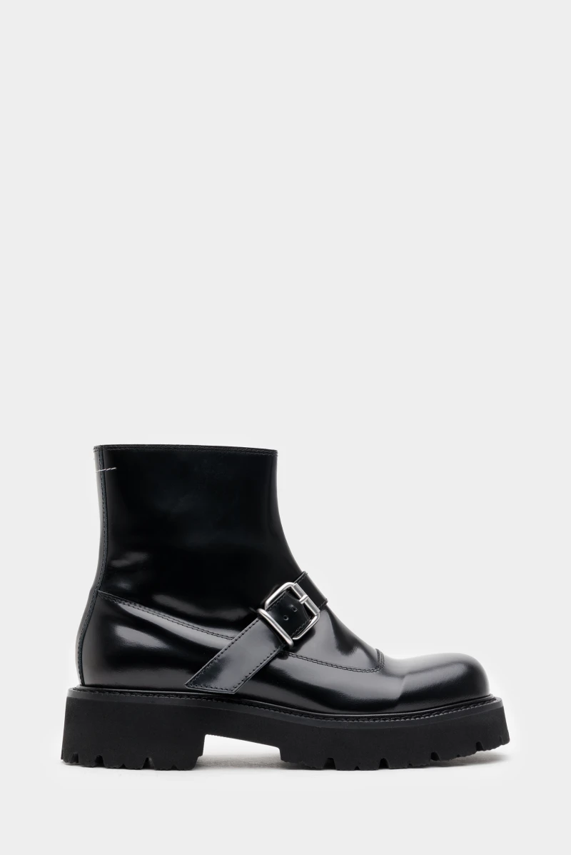 MM6 Maison Margiela ankle boot black 9050232142 38990 Leform