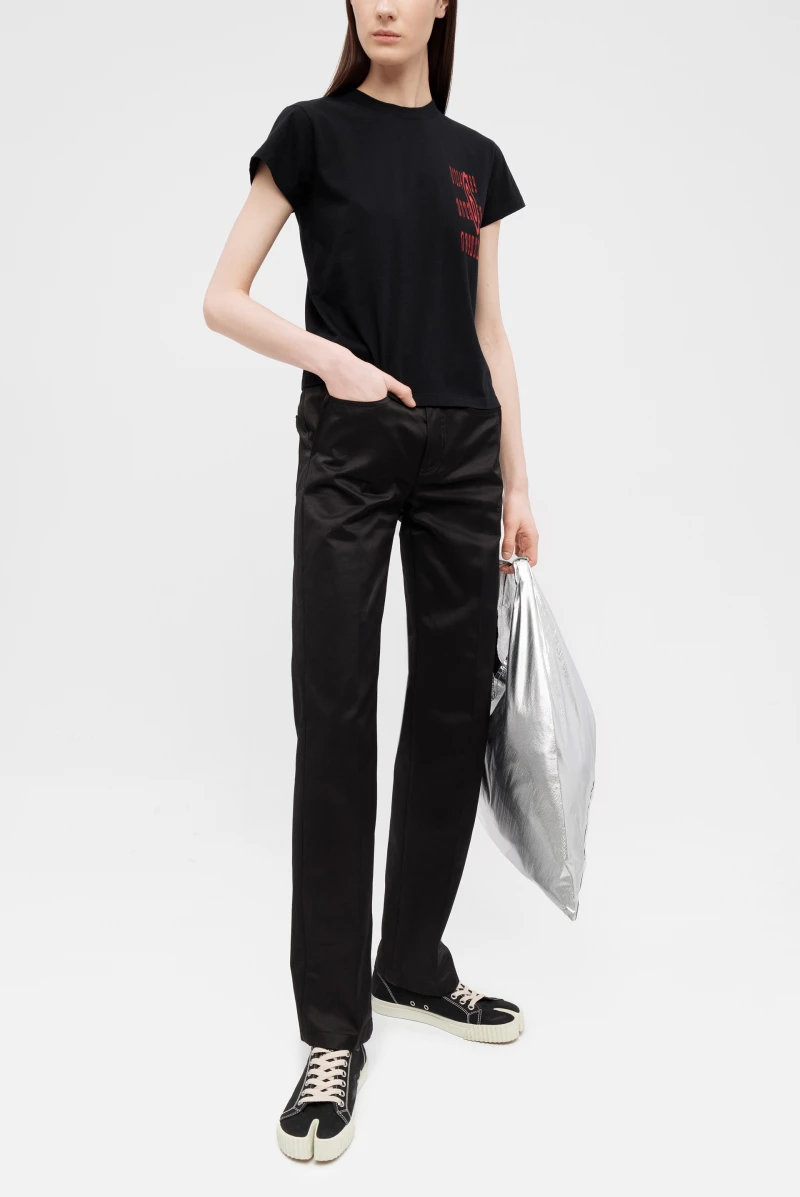 Футболка MM6 Maison Margiela t-shirt s62gd0185 s23588 black