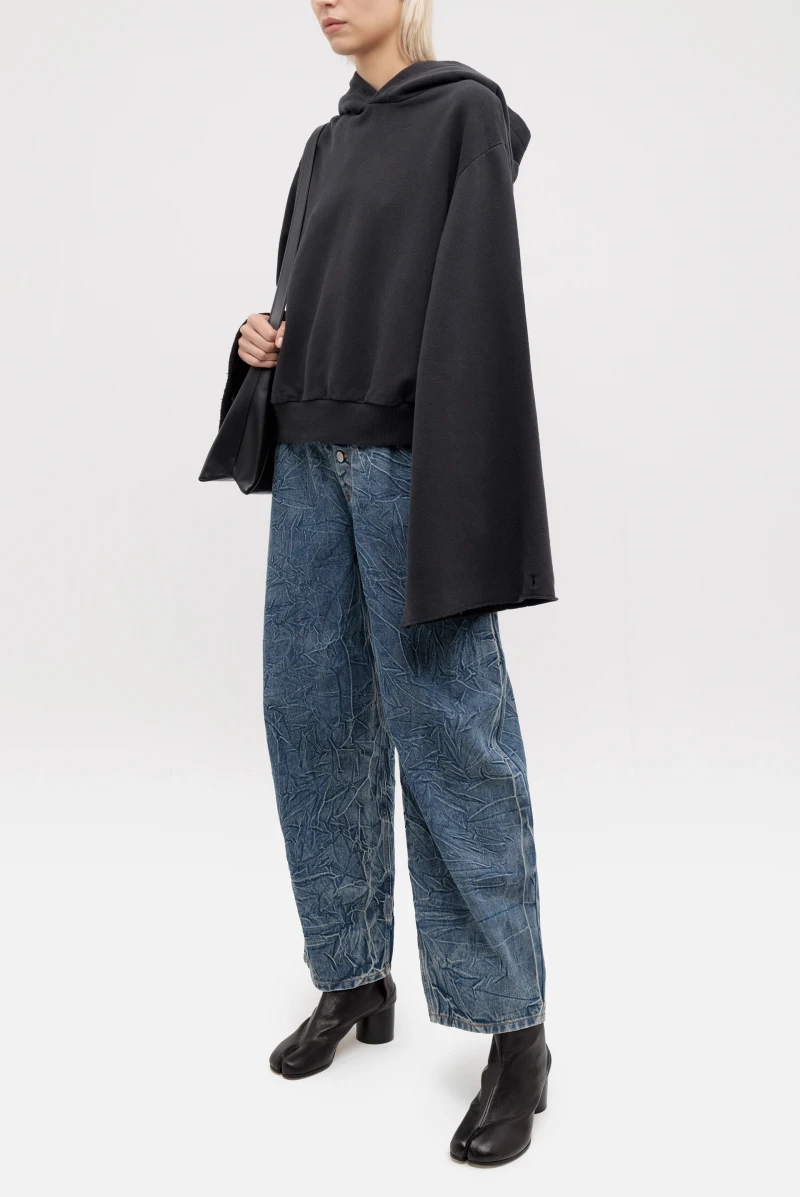 Джинсы MM6 Maison Margiela pants 5 pockets blue 9050242064