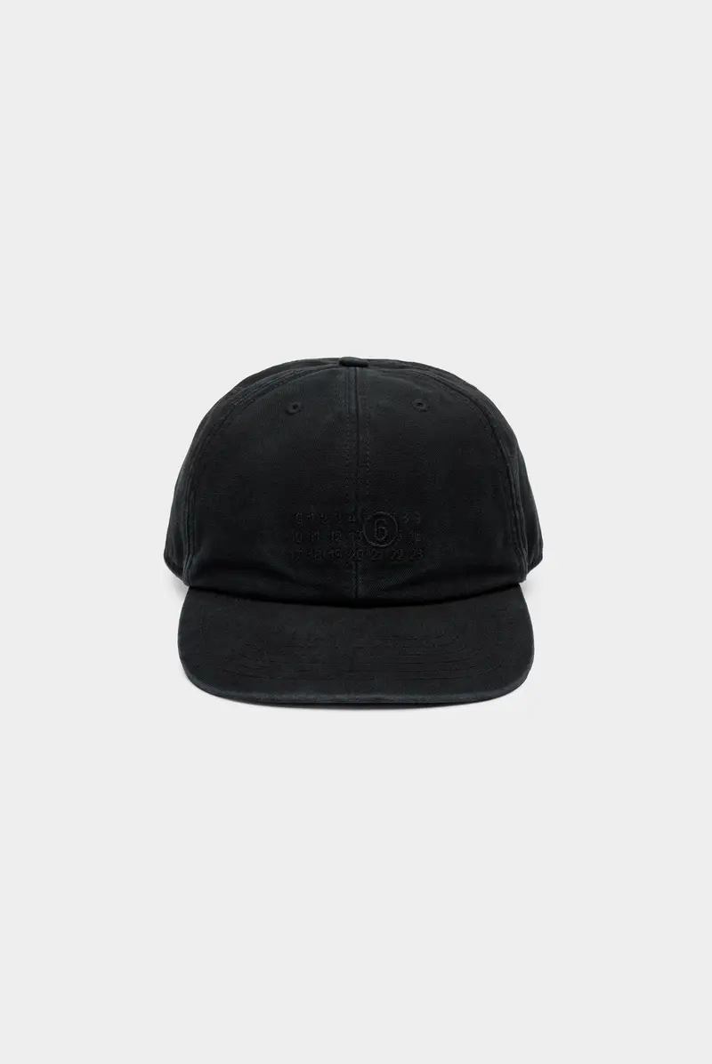 Кепка MM6 Maison Margiela cap sh0tc0005 m35346 899 washed black