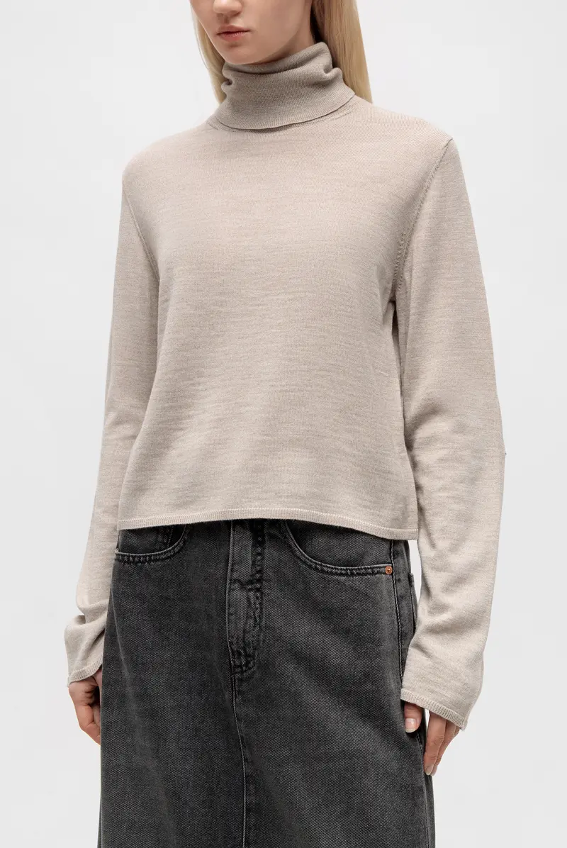 Свитер MM6 Maison Margiela pullover s52ha0296 m13133 806m beige
