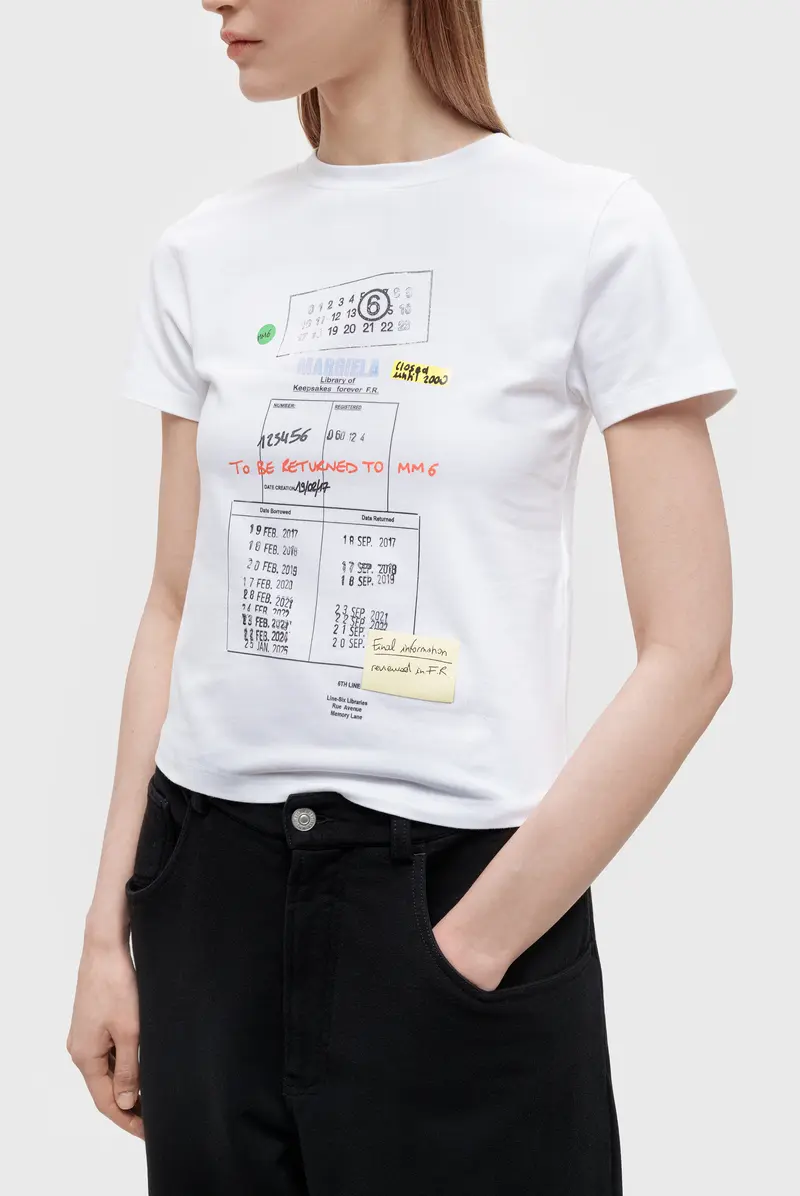 Футболка MM6 Maison Margiela