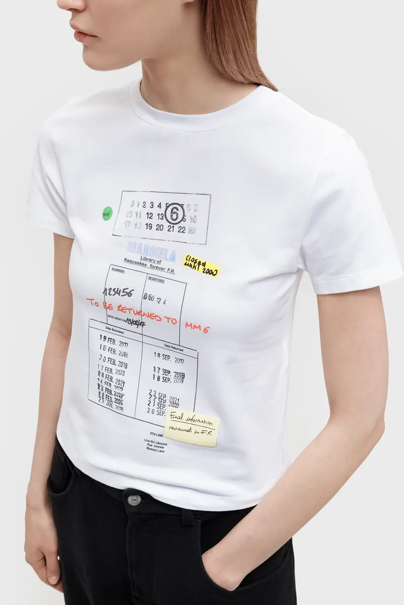 Футболка MM6 Maison Margiela