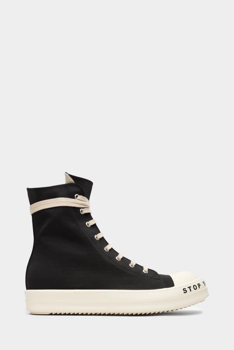 Кеды Rick Owens sneaks black/milk/black 9073231108 - купить в Москве за ...