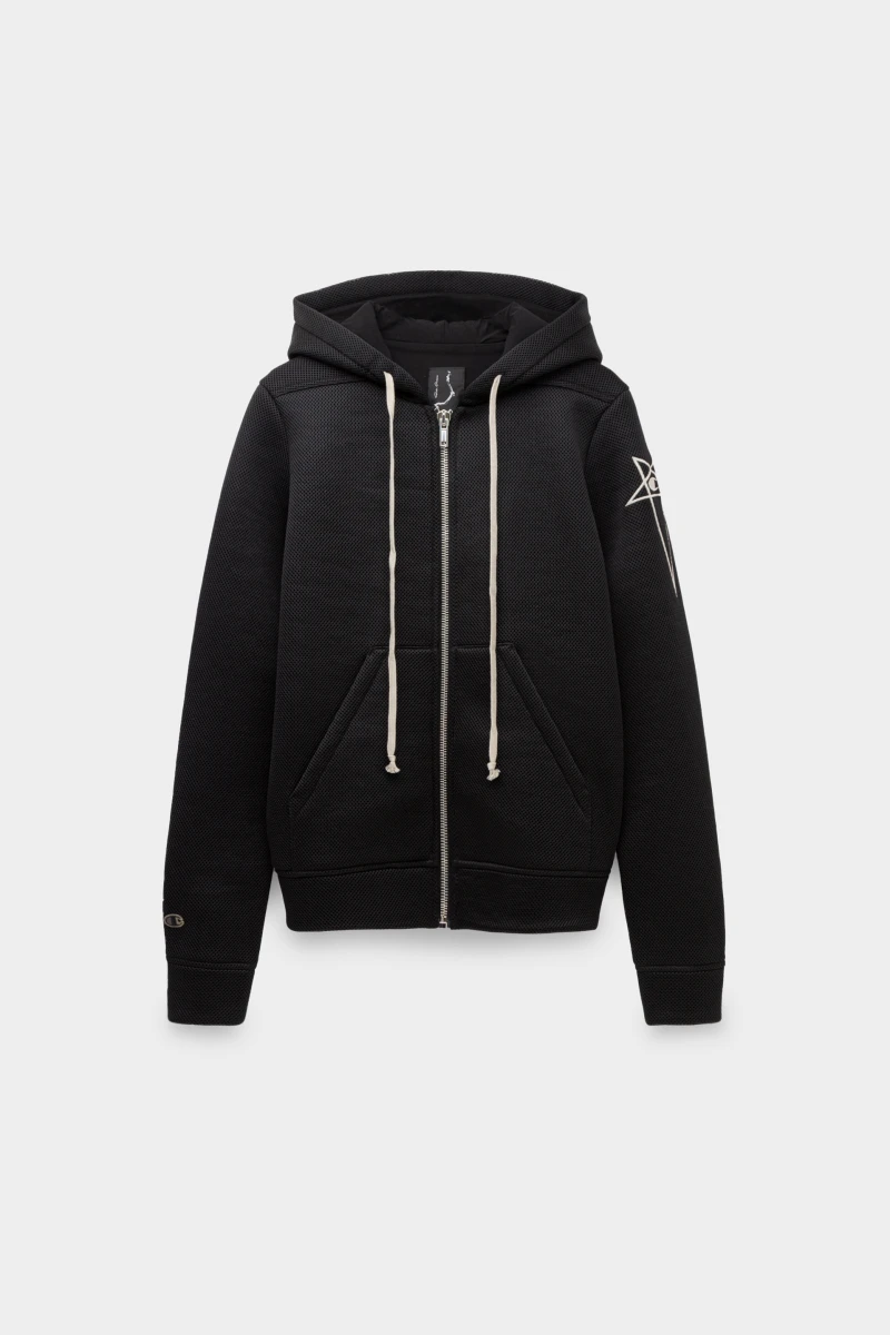 All black champion hoodie best sale