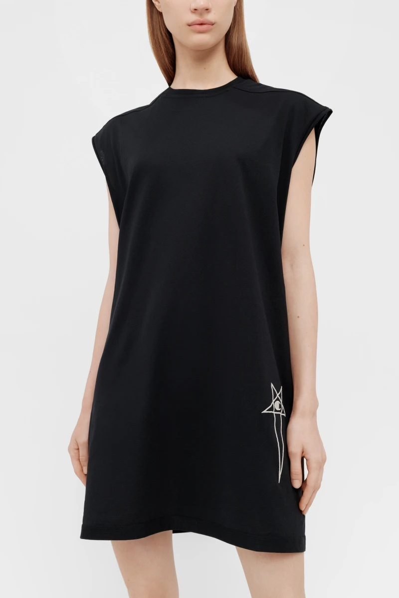 Футболка Rick Owens tarp tee black 9073232021 - купить в Москве за
