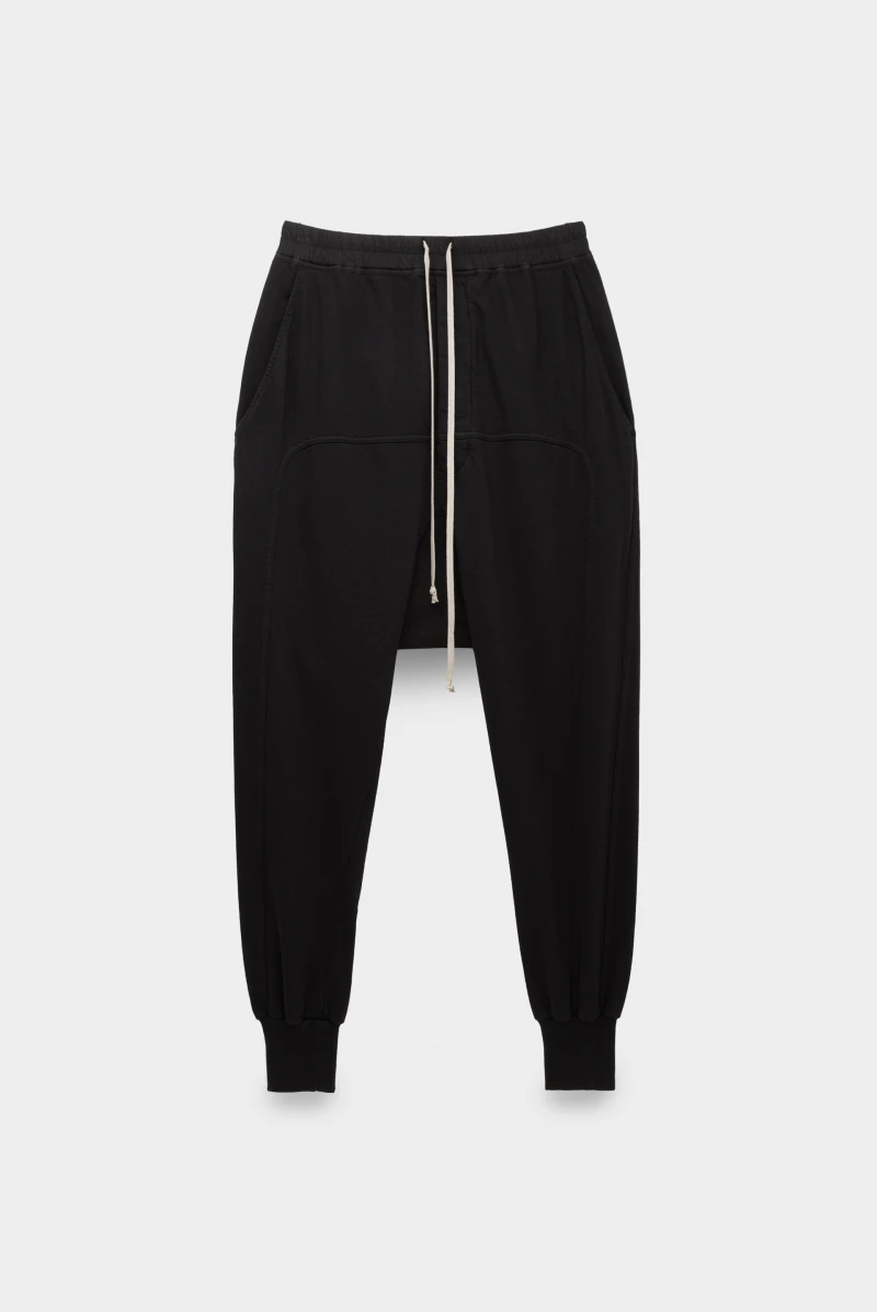 Брюки Rick Owens prisoner drawstring black 9073241107 - купить в