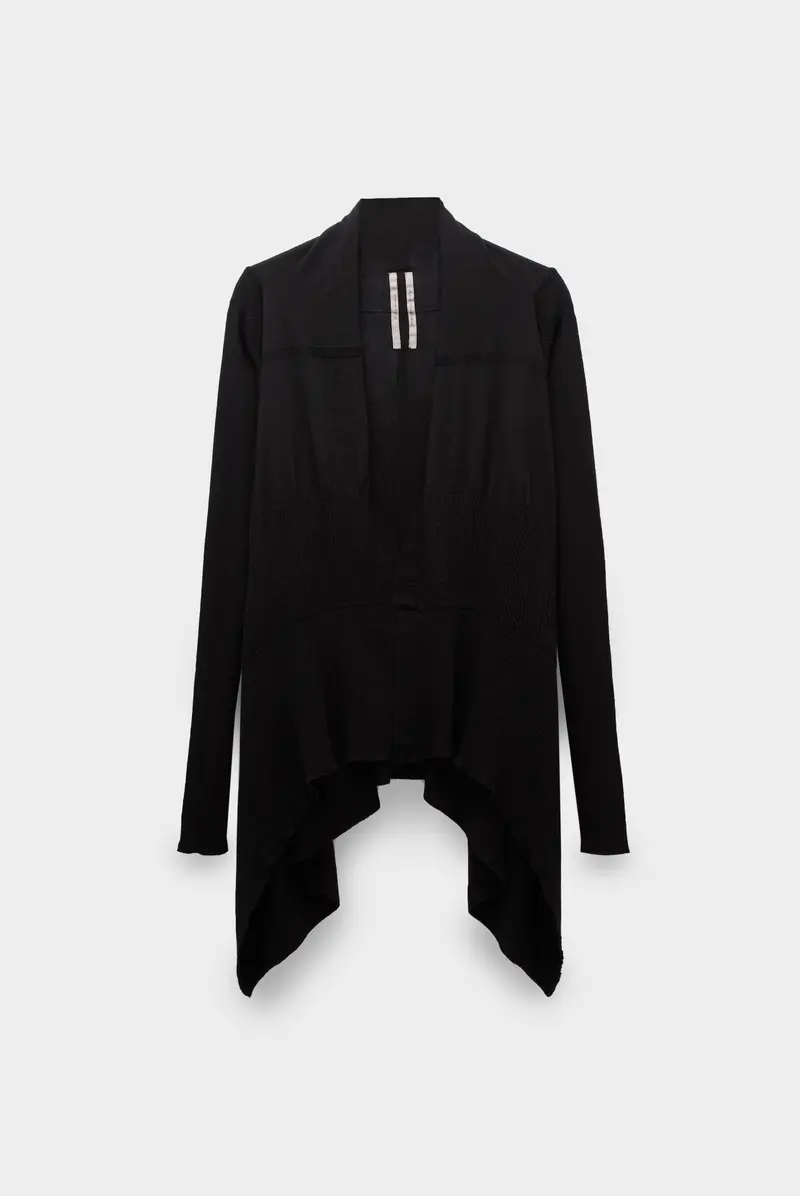 Кардиган Rick Owens cardigan rp02d3642 ml 09 black 9073242044