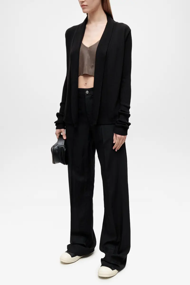 Кардиган Rick Owens naska cardigan black 9073261098 - купить в