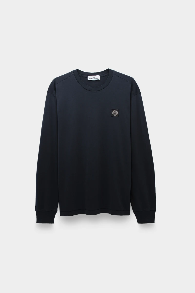 Stone Island t shirt ml bleu 9083242043 21990 Leform