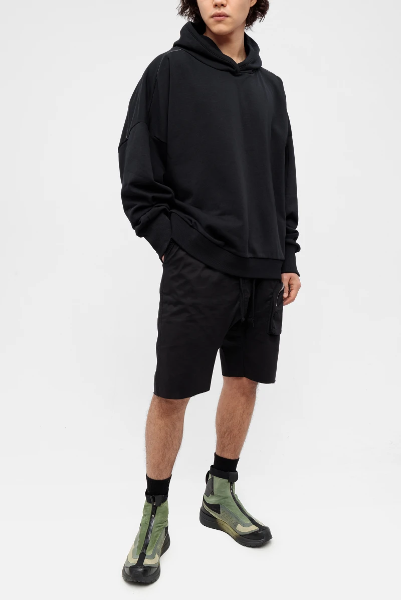 Худи Thom Krom hoodie m s 167 black 9085241009 - купить в Москве