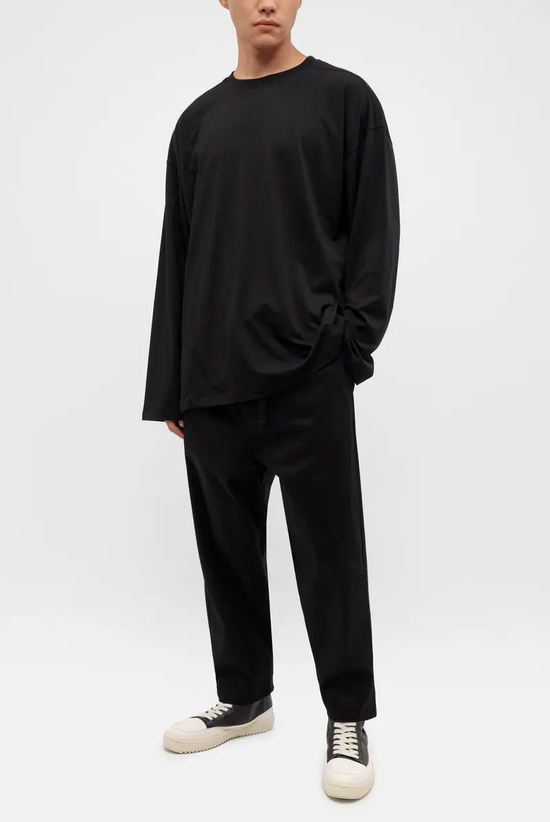 Лонгслив Thom Krom t-shirt m ts 824 black 9085242025 - купить в