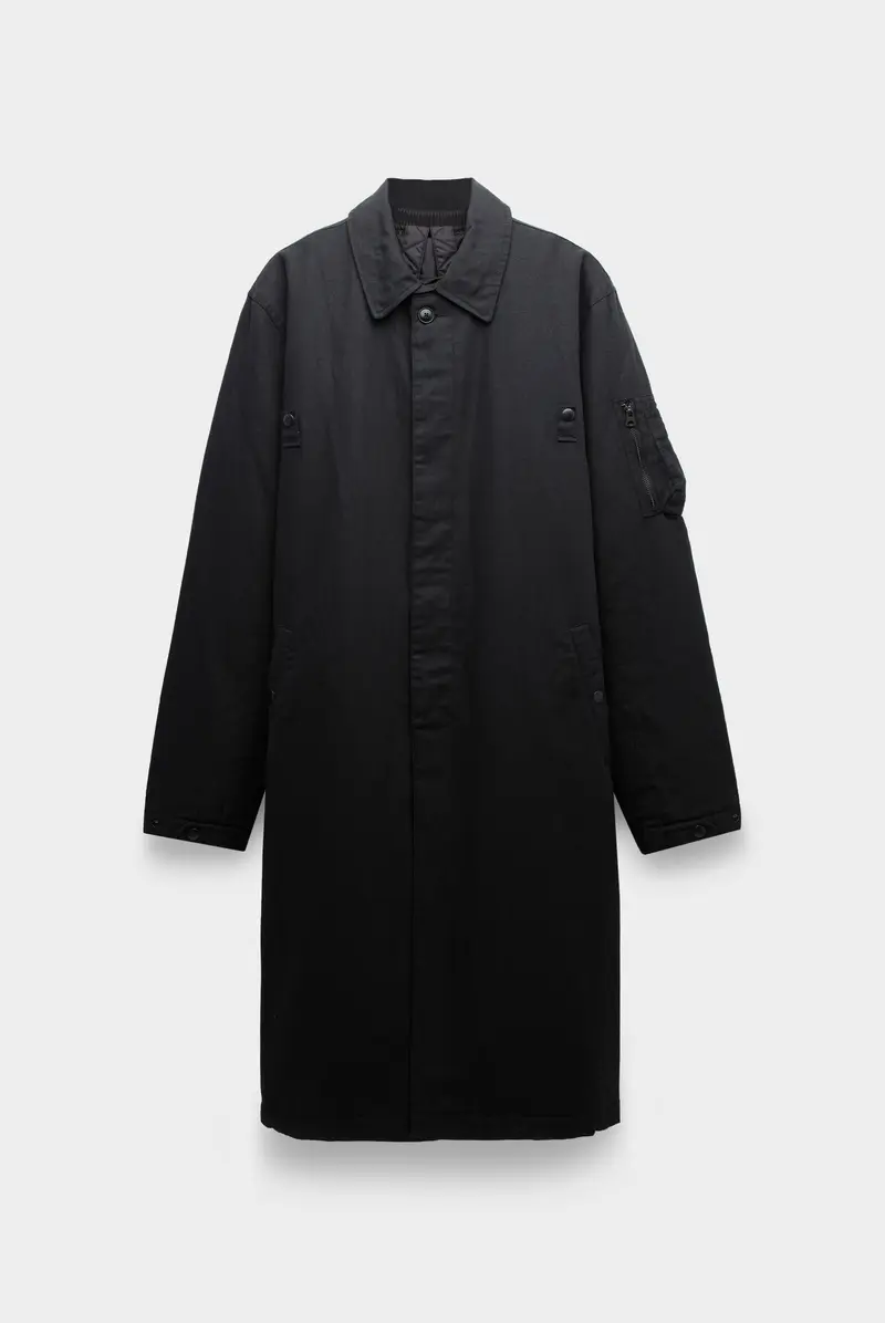 Пальто Maharishi 5337 dpm: sparse bonsai ma mac coat black