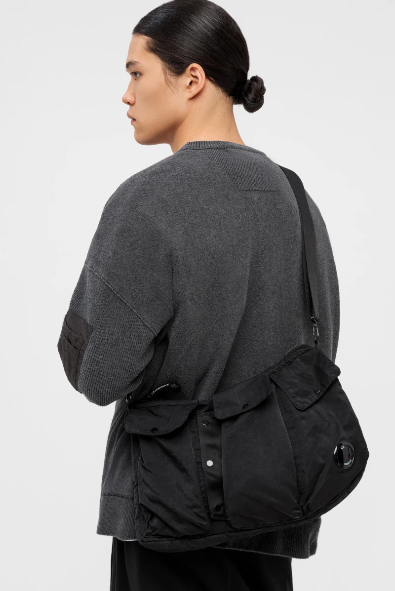 Сумка C.P. Company nylon b utility pack black 9113231272 - купить