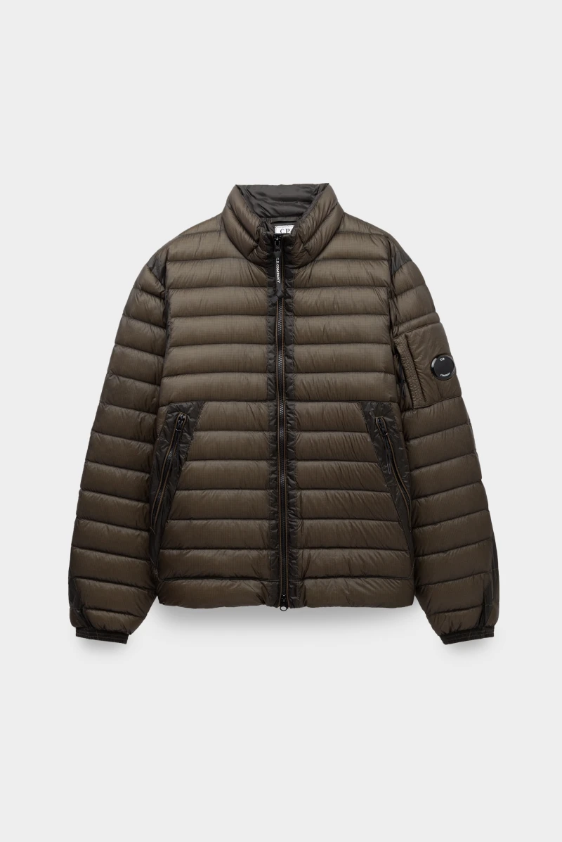 Пуховик C.P. Company d.d.shell goggle down jacket olive night