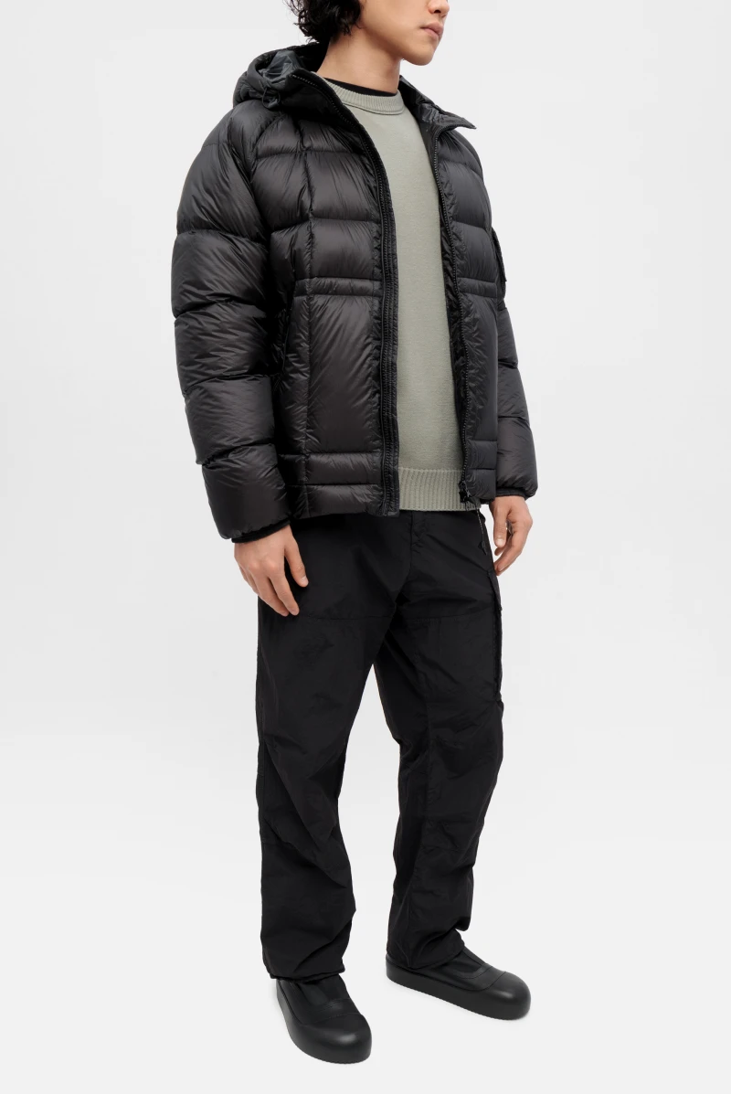 Shell Black Cp Company Dd Puffer Jacket Company Shell Hooded Down Shell Black Cp Company Dd Puffer Jacket Company Shell Hooded Down