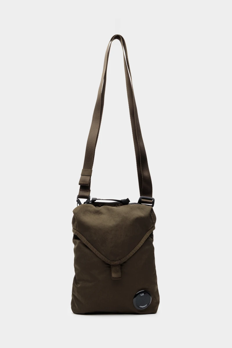Сумка C.P. Company nylon b crossbody bag ivy green 9113232075