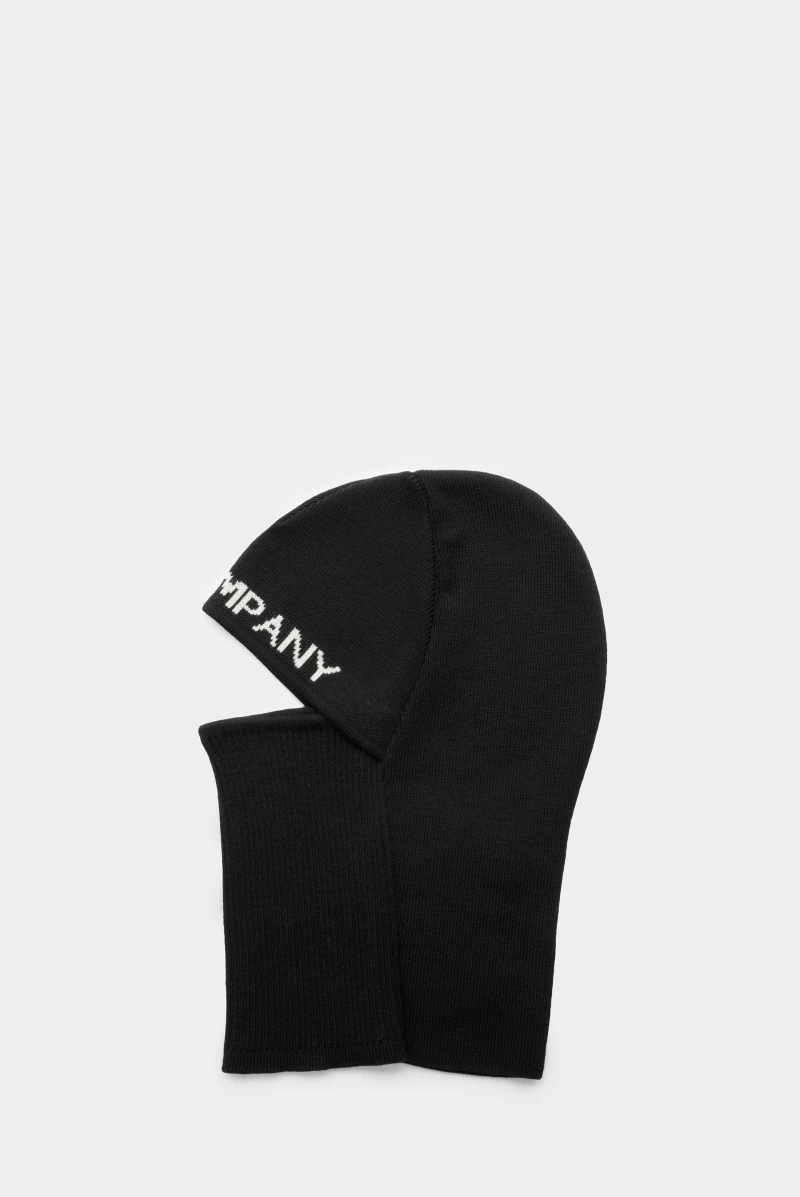 Балаклава C.P. Company re-wool balaclava black 9113232199 - купить