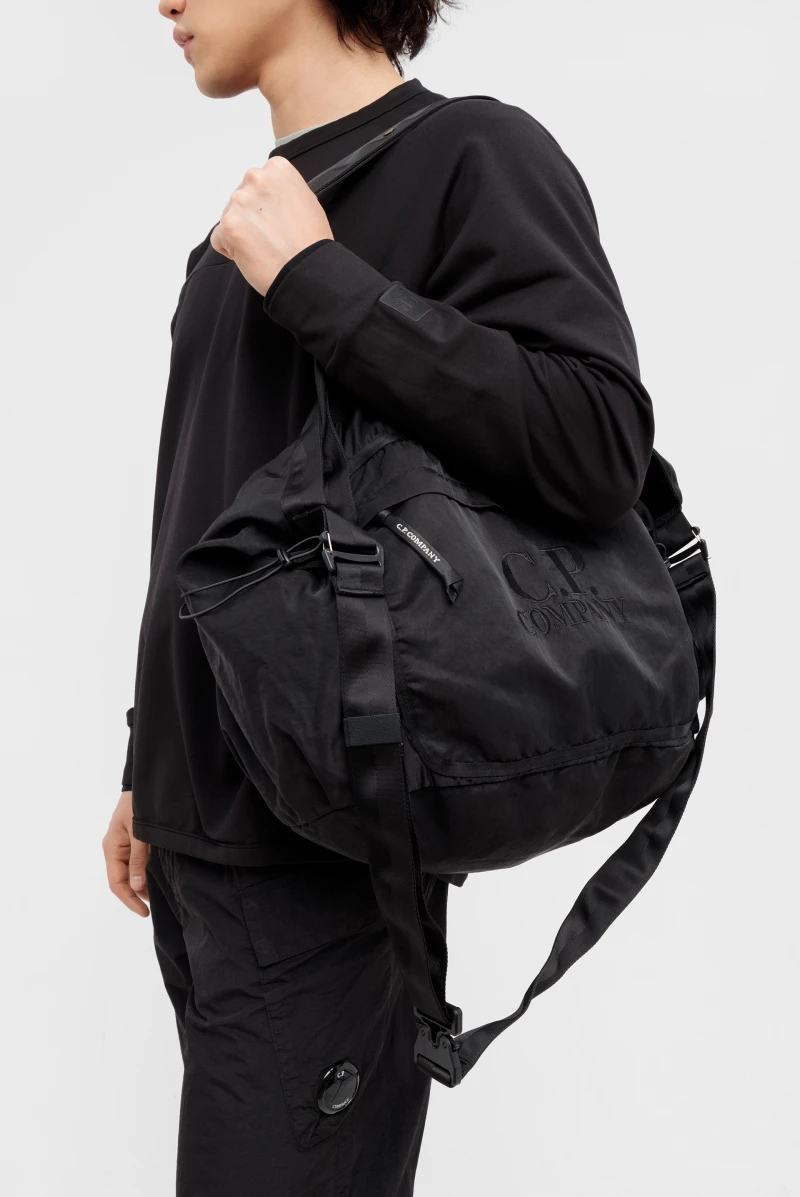 Сумка C.P. Company nylon b crossbody messenger bag black