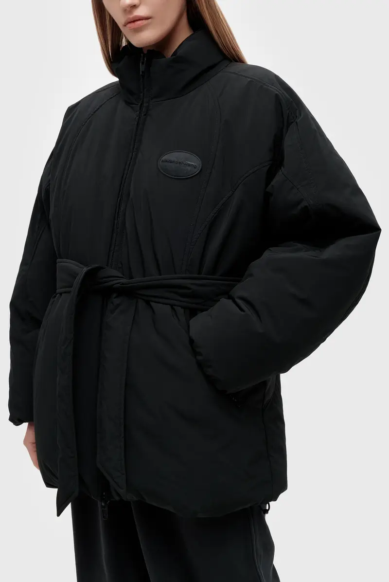 Пуховик Alexander Wang down jacket 1wc1253280 black 9336252019
