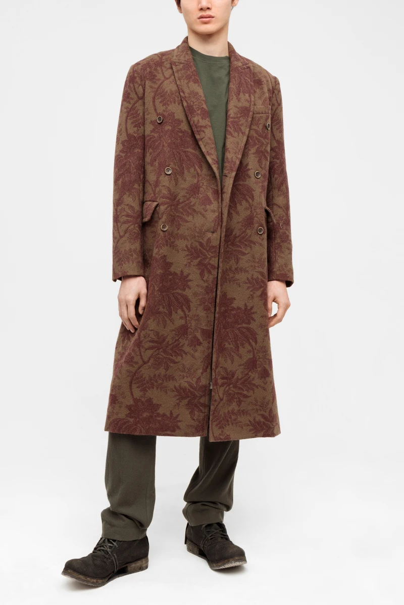 ジャケット・アウター Uma Wang Riccardo Coat Пальто Uma Wang riccardo coat mustard/red 9364231070 - купить в