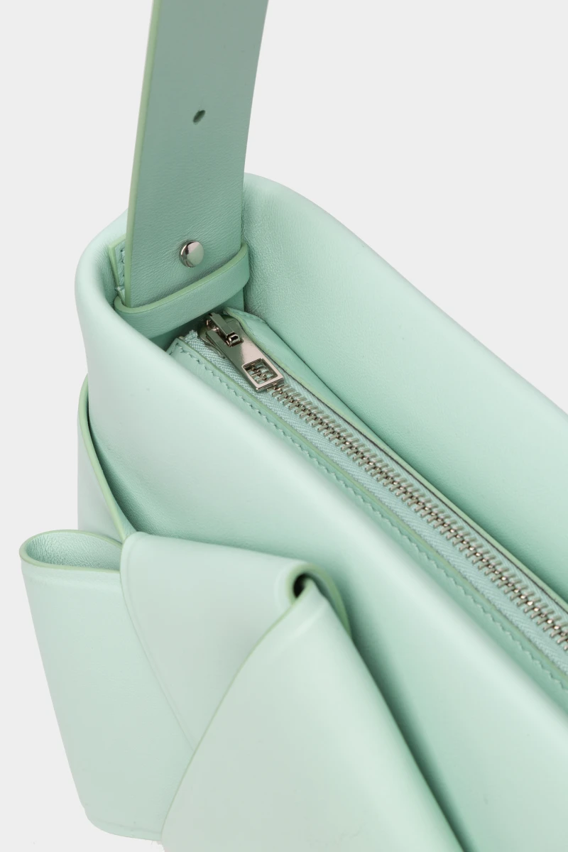 Acne studios musubi knotted leather shoulder bag sale