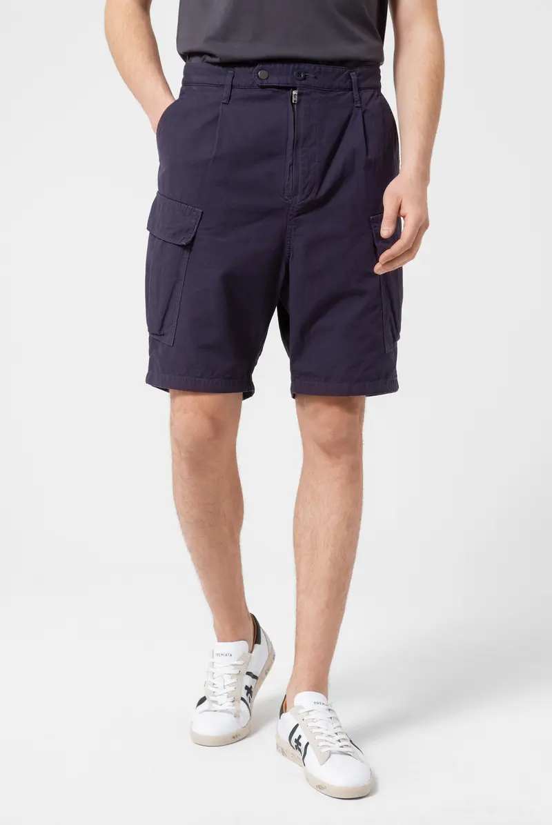 Шорты Nonnative soldier 6p easy shorts cotton ripstop overdyed navy  9708212006 - купить в Москве за 28190 руб. - интернет-магазин Leform