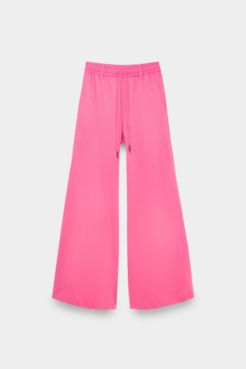 Andrea Ya aqov wide jogging pants fuscia 9711231149 12590 Leform