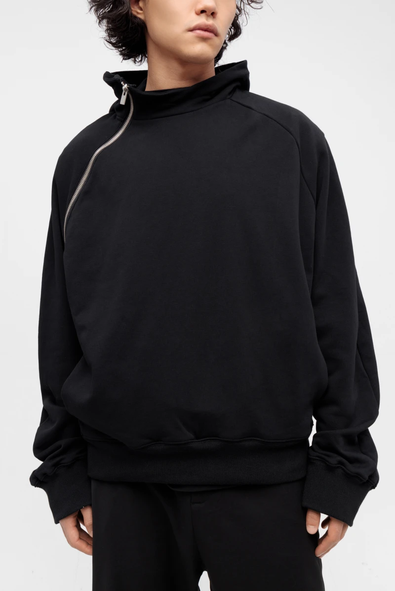 Худи Heliot Emil sequence zip hoodie black 9766232058 - купить в