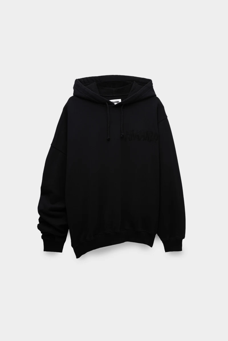 Magliano twisted hoodie black 9778232010 46490 Leform