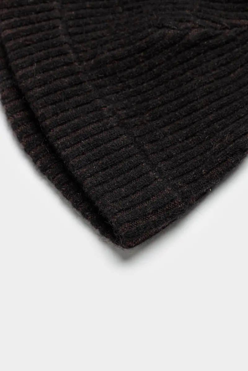 Шапка ZIGGY CHEN cuffed beanie black 4 9801252042 - купить в