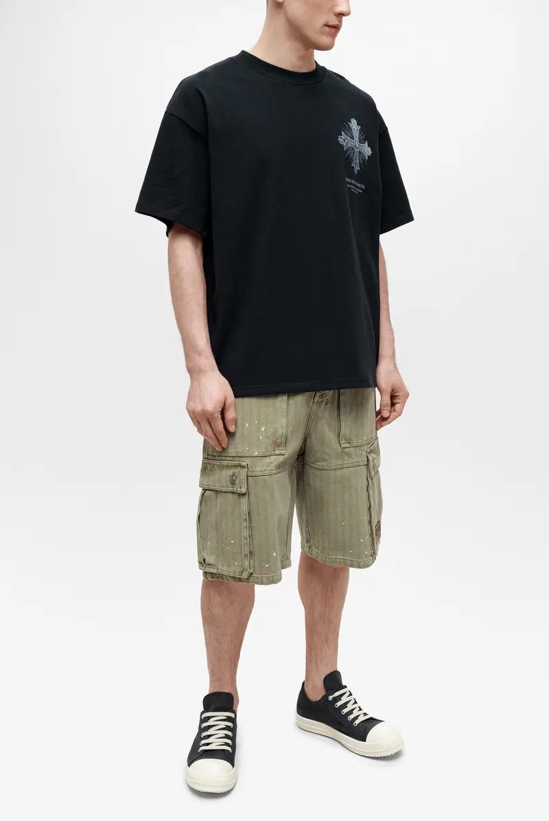 Шорты KSUBI trooper cargo short militant green 9818261042 - купить
