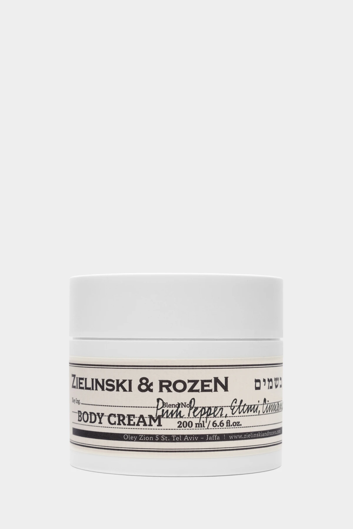 Крем для тела Zielinski & Rozen