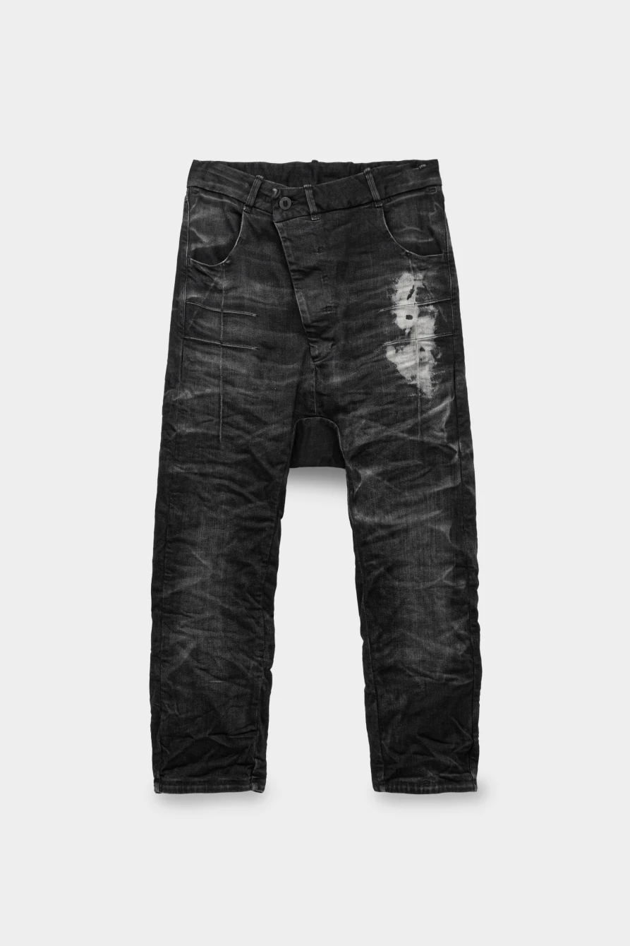 DAISAK MOON 花瓶　BEAMS Брюки Boris Bidjan Saberi p15.1 bf black denim 9007232038 - купить