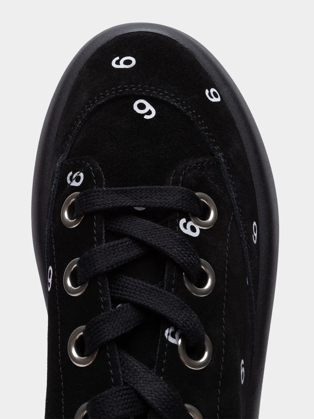 Кеды MM6 Maison Margiela 6 platform sneakers black/white