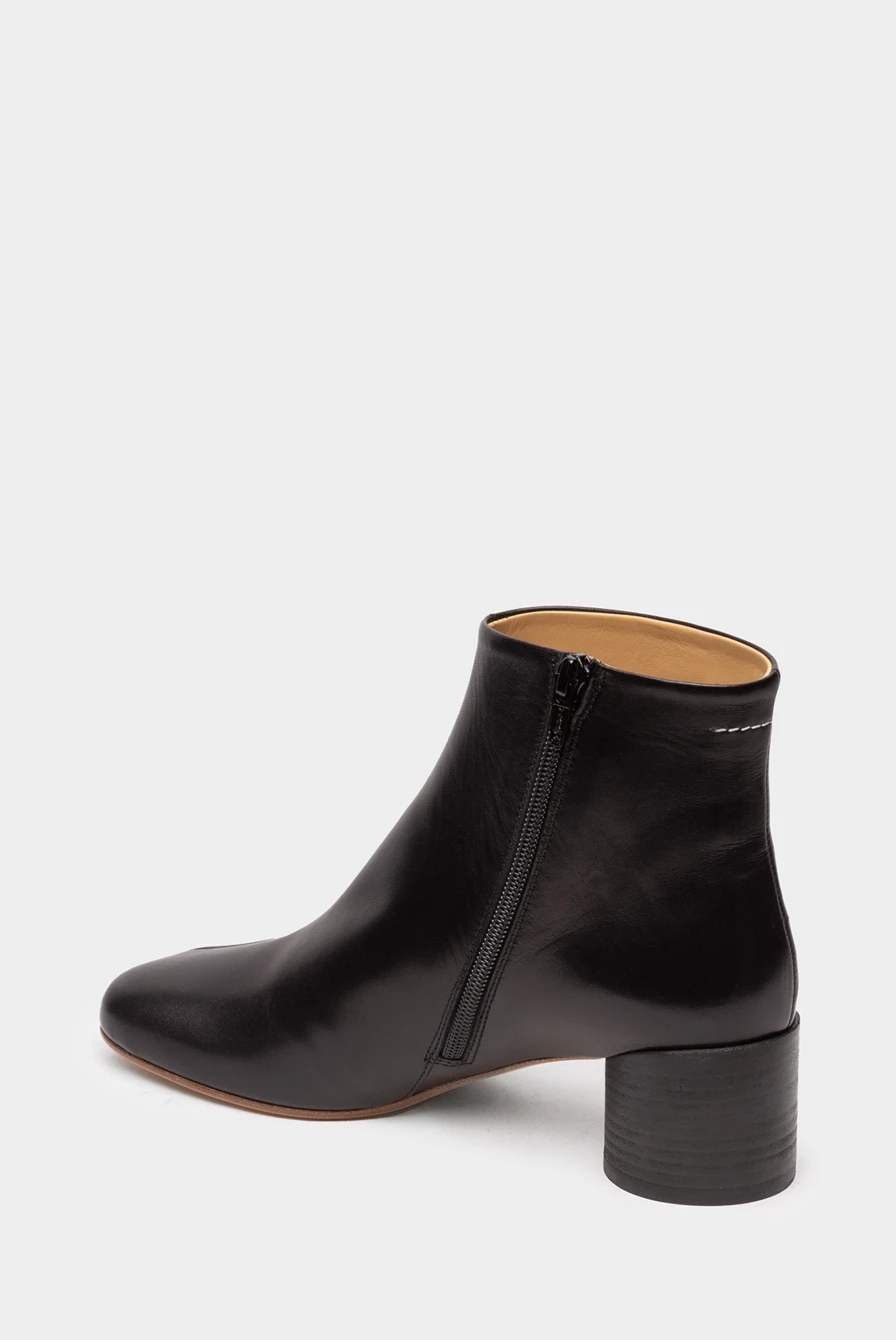 Ботильоны MM6 Maison Margiela anatomic classic ankle boots black