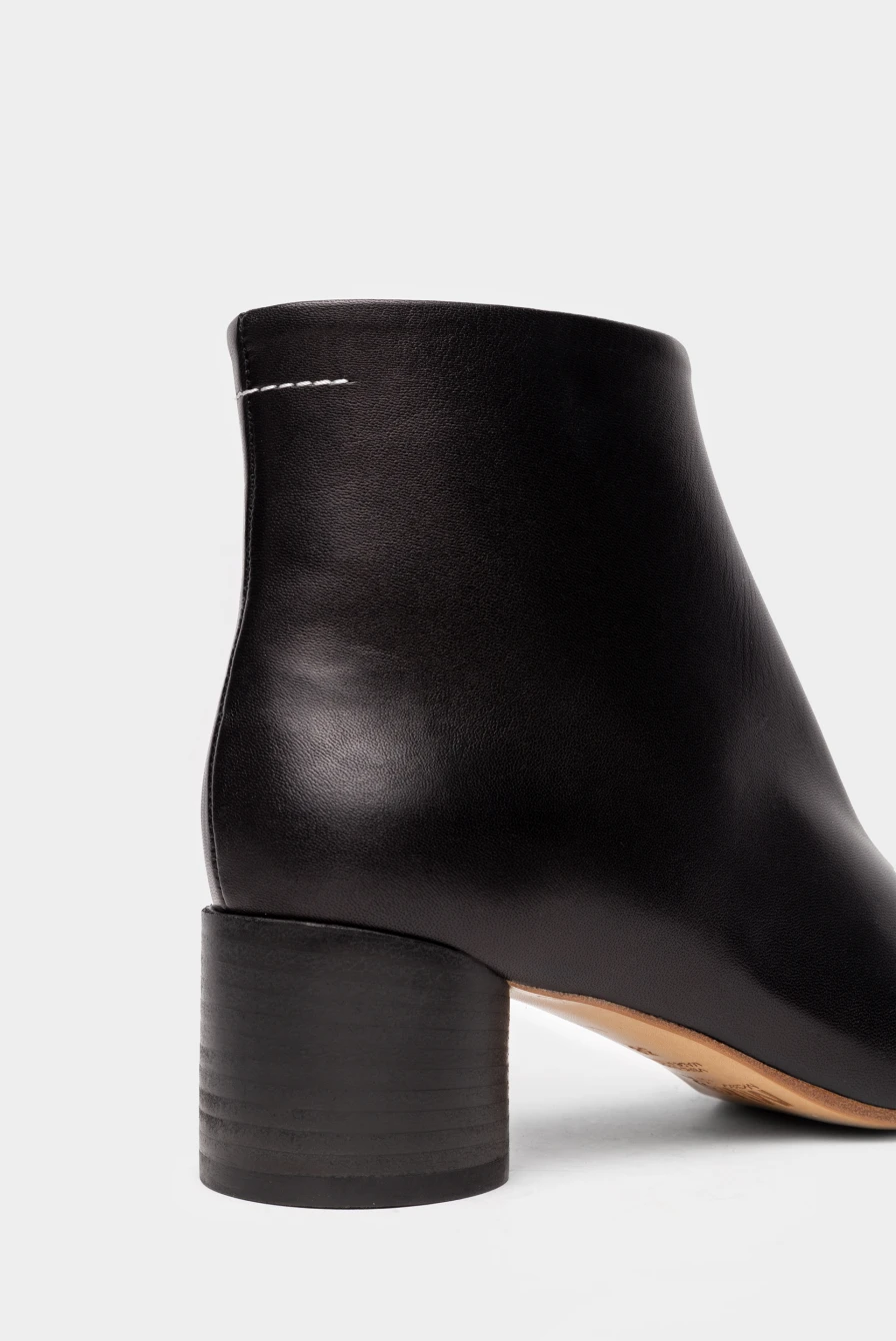 Ботильоны MM6 Maison Margiela anatomic classic ankle boots black