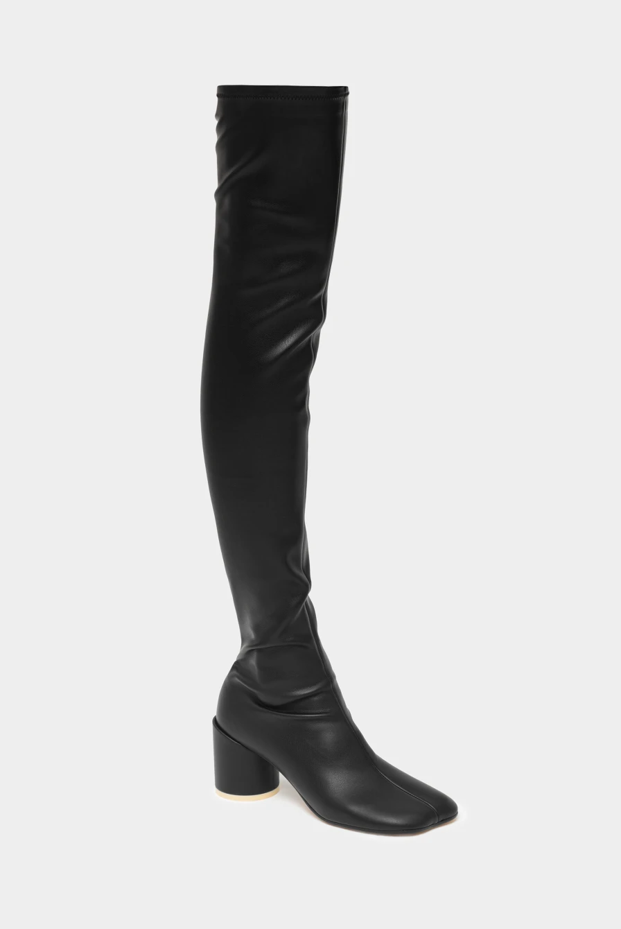 Сапоги MM6 Maison Margiela boot black 9050232048 - купить в Москве