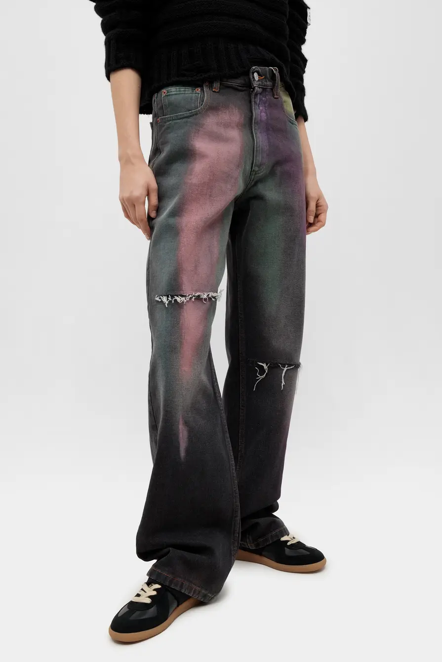 Джинсы MM6 Maison Margiela